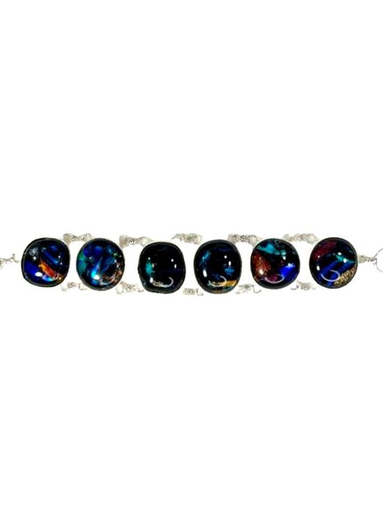 Jewelry - LUXURY Dichroic Glass Large Bracelet ONLY